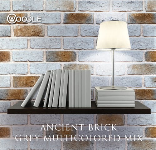 ANCIENT BRICK GRAY MULTICOLORED MIX