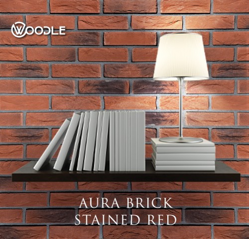 AURA BRICK STAINED RED 1