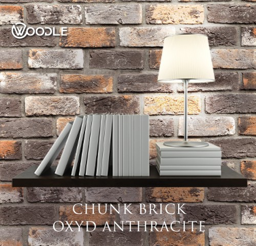 CHUNK BRICK OXYD ANTHRACITE 1