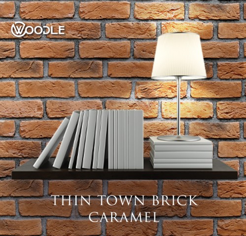 THIN TOWN BRICK CARAMEL 1