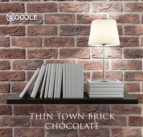 THIN TOWN BRICK CHOCOLATE