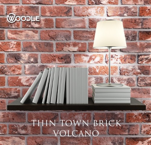 THIN TOWN BRICK VOLCANO 1