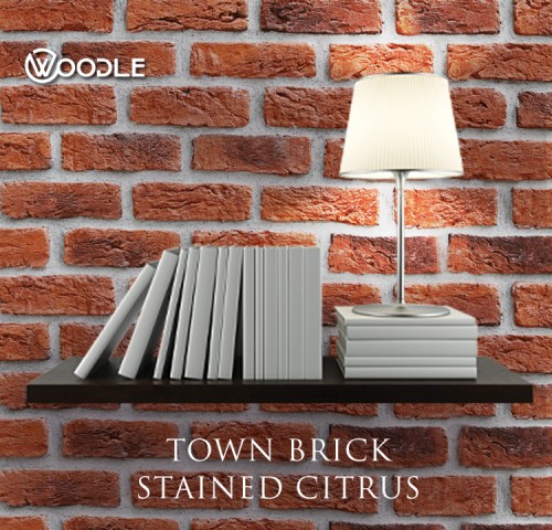 TOWN BRICK STAINED CITRUS 1